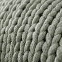 Eucalyptus  Chunky Knit Throw Blanket Chunky Hand-Knit Oversized