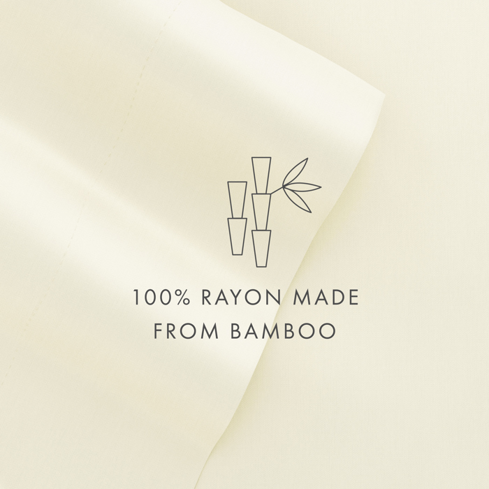 100% Rayon From Bamboo Silky Soft Sheet Set