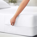 Queen Mattress Protector Spill Proof Bed Bug Premium Zipper Encasement