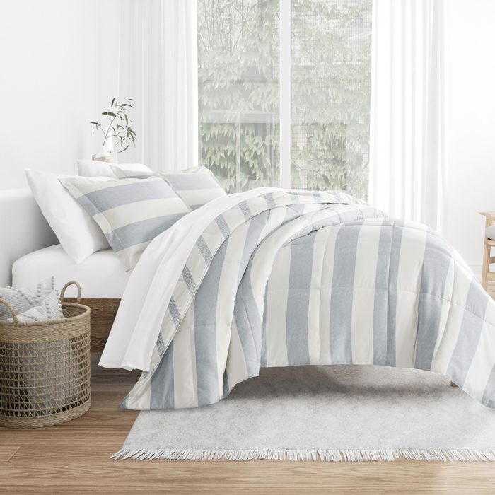Comforter Sets Down-Alternative Ultra Soft Bedding - Reversible Patterns