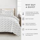 Queen Natural / Latte Reversible Down-Alternative Comforter Bedding Set