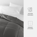 King Gray Soft Down-Alternative Essential Comforter