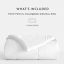 King White Soft Down-Alternative Essential Comforter