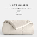 Queen Ivory Soft Down-Alternative Essential Comforter