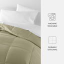 Queen Sage Soft Down-Alternative Essential Comforter