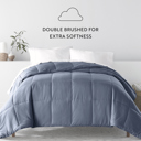 Queen Stone Soft Down-Alternative Essential Comforter