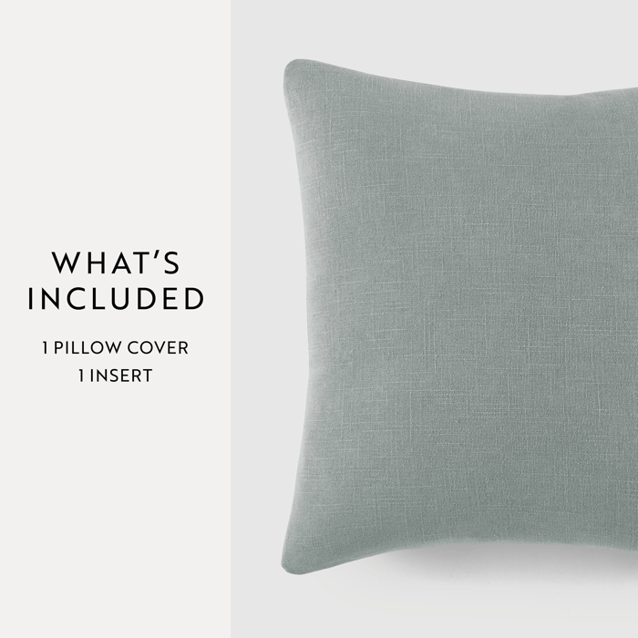 Stone Washed and Distressed Cotton Decor Throw Pillows