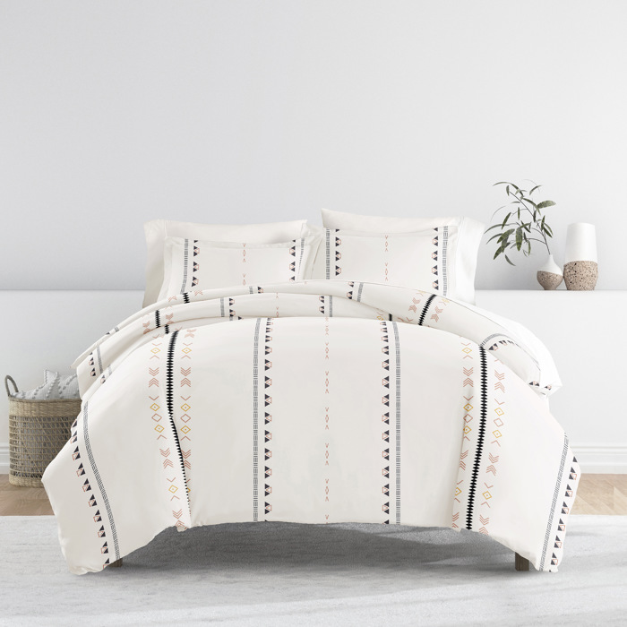 Patterned Soft Duvet Cover Bed Set - Bohemian Patterns