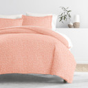 Twin XL Pink Buds Pink Patterned Soft Duvet Cover Bed Set - Classic Patterns