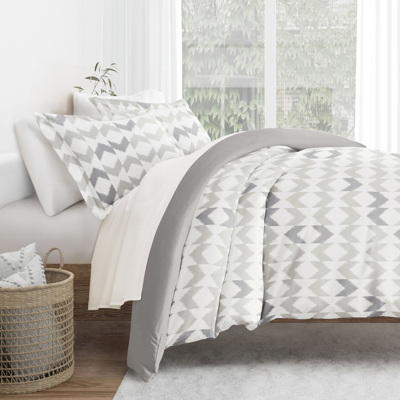 Patterned Soft Duvet Cover Bed Set - Geometric Patterns