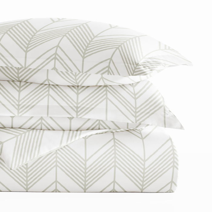 Patterned Soft Duvet Cover Bed Set - Geometric Patterns