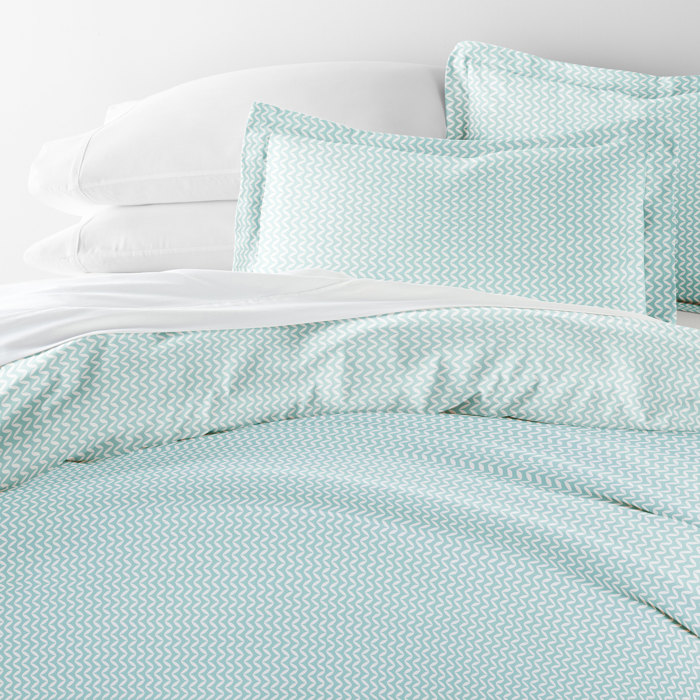 Patterned Soft Duvet Cover Bed Set - Geometric Patterns