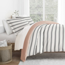  Striped Soft Duvet Cover Bedding Set - 18 Pattern Designs