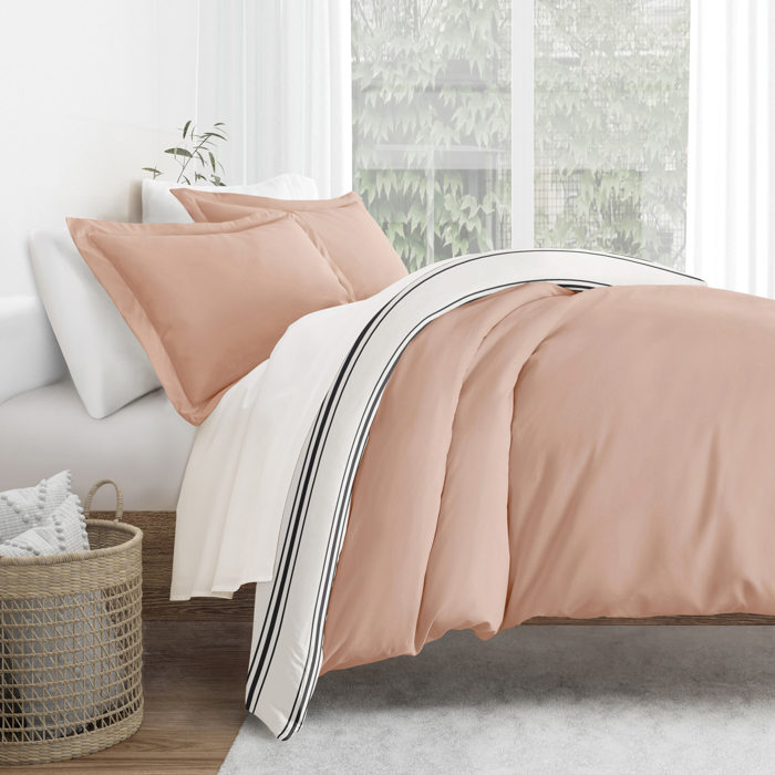Striped Soft Duvet Cover Bedding Set - 18 Pattern Designs