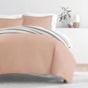King Desert Stripe Rose Striped Soft Duvet Cover Bedding Set - 18 Pattern Designs
