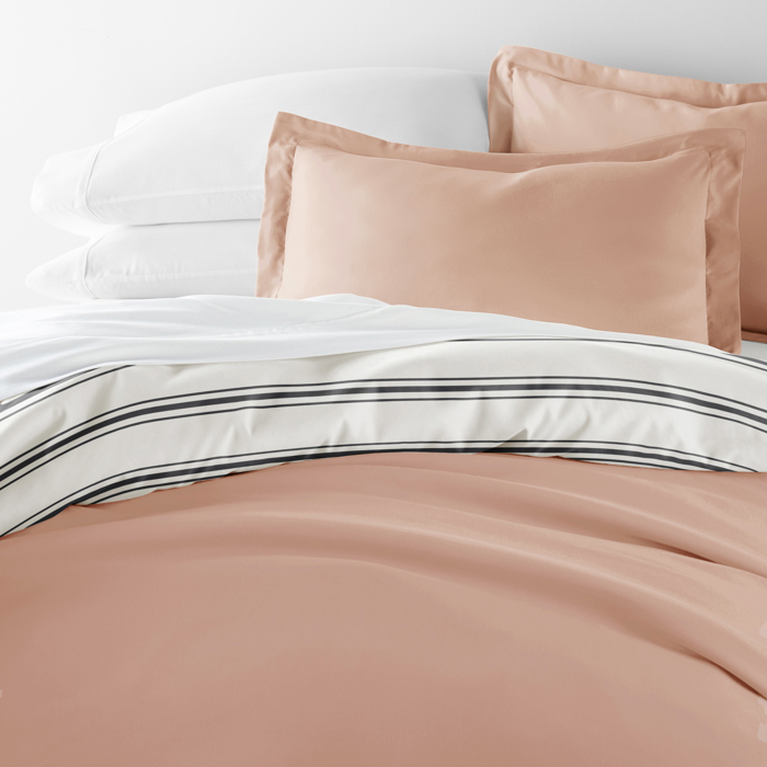 Striped Soft Duvet Cover Bedding Set - 18 Pattern Designs