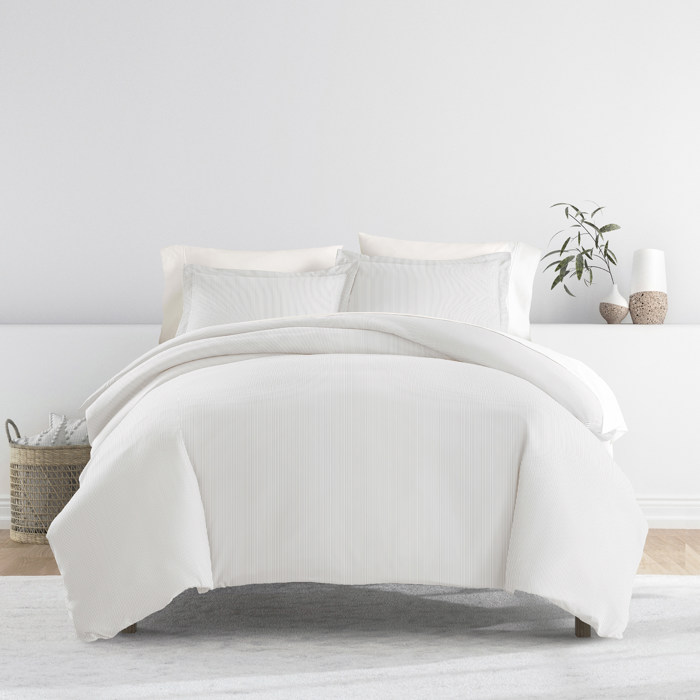 Striped Soft Duvet Cover Bedding Set - 18 Pattern Designs