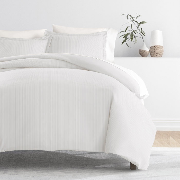 Striped Soft Duvet Cover Bedding Set - 18 Pattern Designs