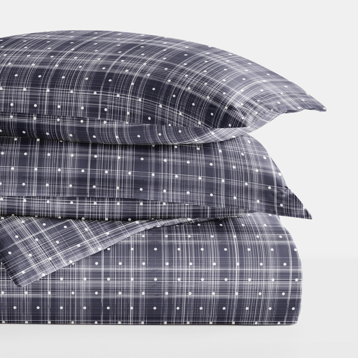 Striped Soft Duvet Cover Bedding Set - 18 Pattern Designs