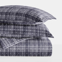 King Polka Dot Navy Striped Soft Duvet Cover Bedding Set - 18 Pattern Designs