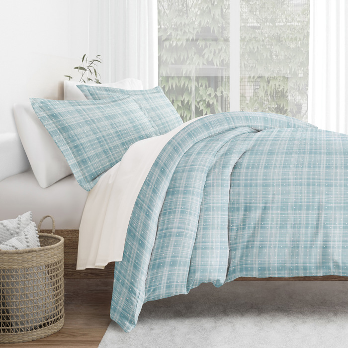 Striped Soft Duvet Cover Bedding Set - 18 Pattern Designs