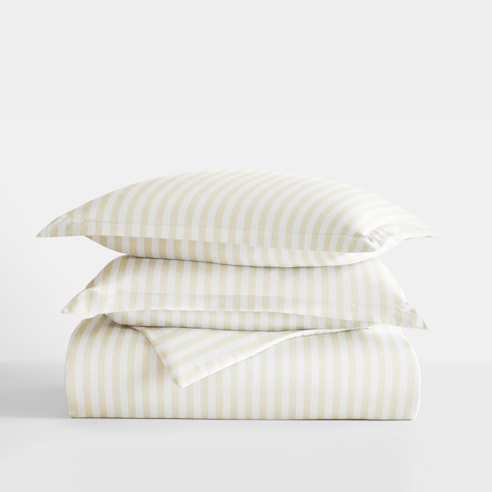 Striped Soft Duvet Cover Bedding Set - 18 Pattern Designs