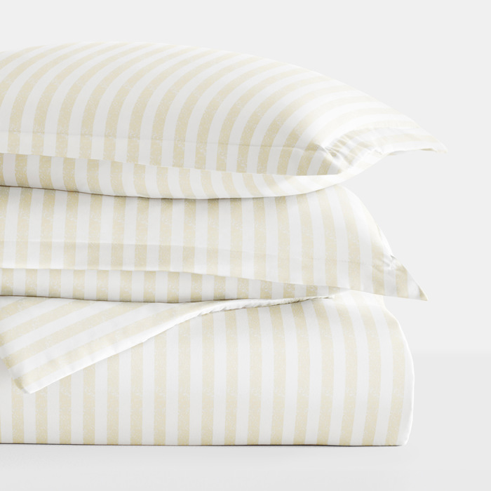 Striped Soft Duvet Cover Bedding Set - 18 Pattern Designs
