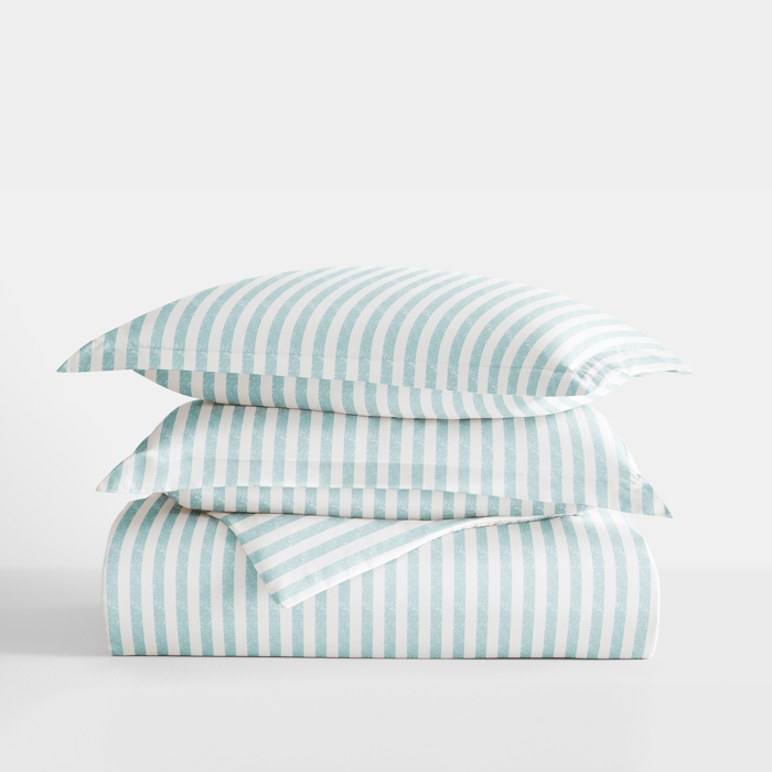 Striped Soft Duvet Cover Bedding Set - 18 Pattern Designs