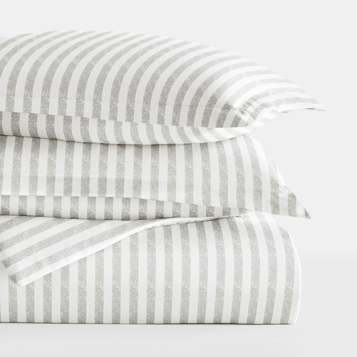 Striped Soft Duvet Cover Bedding Set - 18 Pattern Designs
