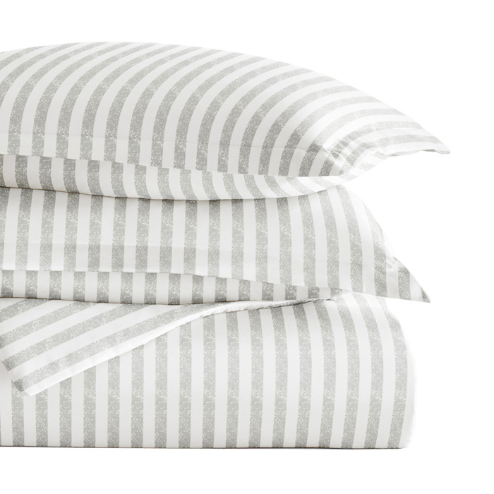 Striped Soft Duvet Cover Bedding Set - 18 Pattern Designs