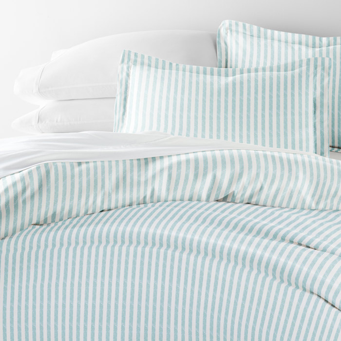 Striped Soft Duvet Cover Bedding Set - 18 Pattern Designs