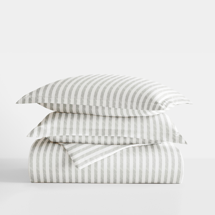 Striped Soft Duvet Cover Bedding Set - 18 Pattern Designs