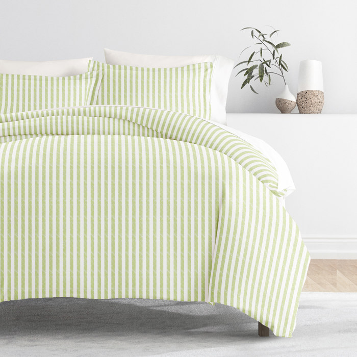Striped Soft Duvet Cover Bedding Set - 18 Pattern Designs