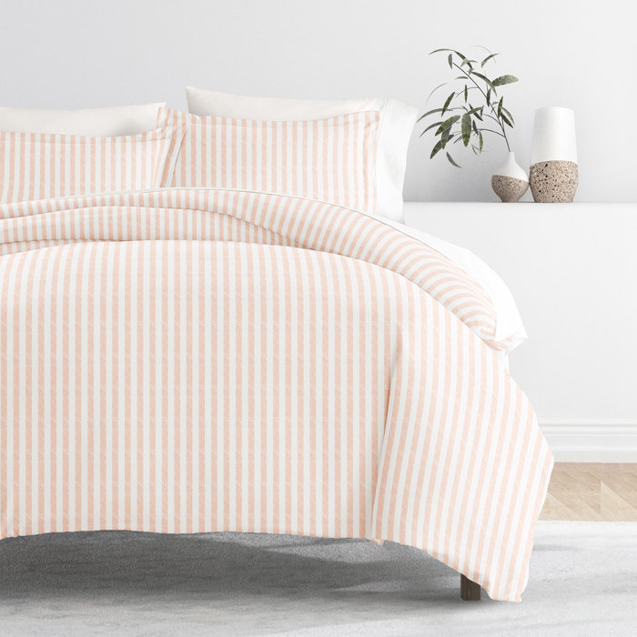 Striped Soft Duvet Cover Bedding Set - 18 Pattern Designs
