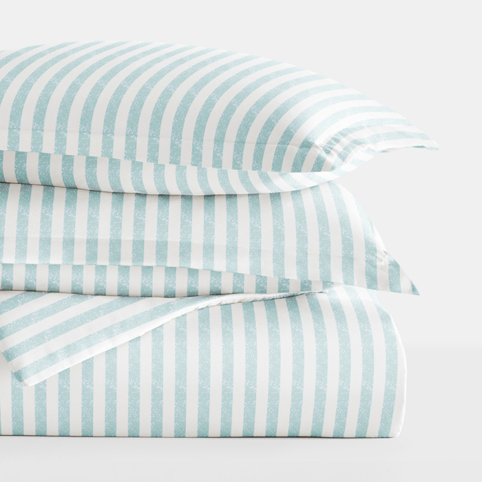 Striped Soft Duvet Cover Bedding Set - 18 Pattern Designs