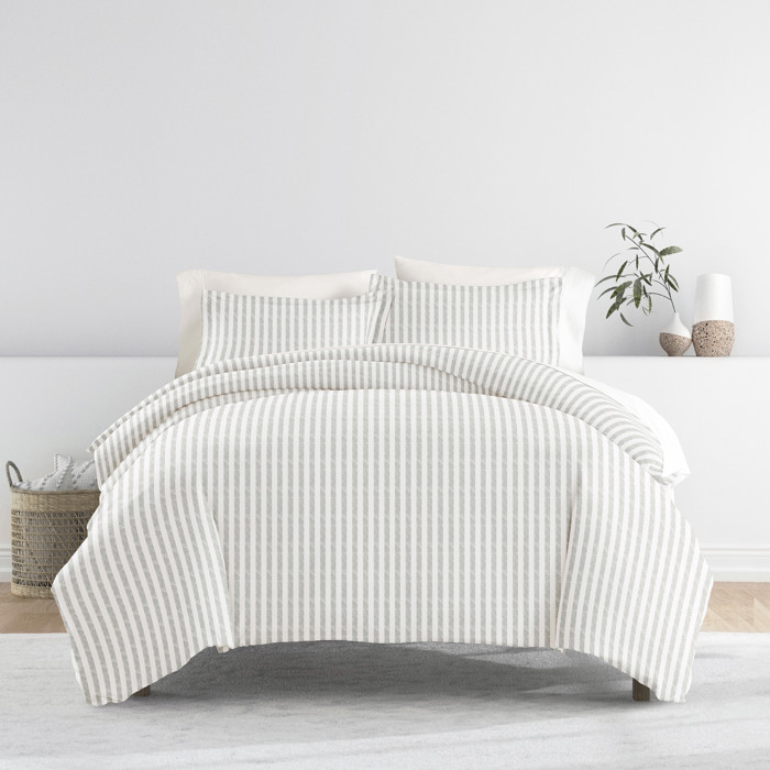 Striped Soft Duvet Cover Bedding Set - 18 Pattern Designs
