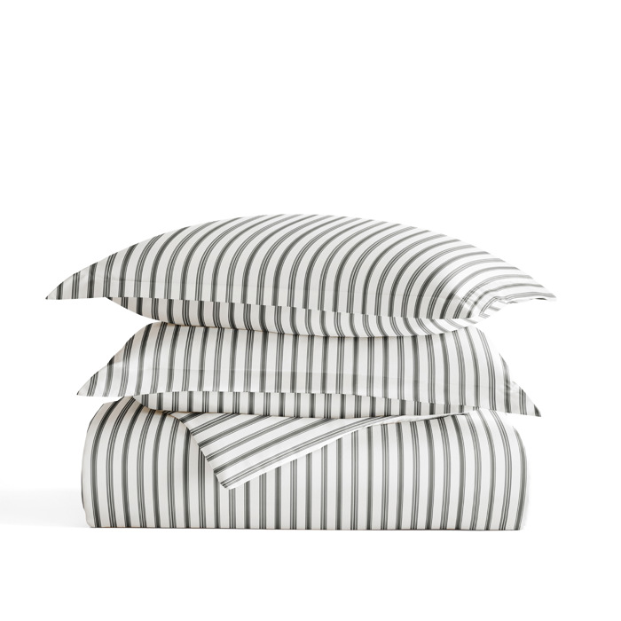 Striped Soft Duvet Cover Bedding Set - 18 Pattern Designs