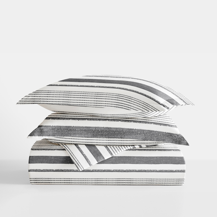 Striped Soft Duvet Cover Bedding Set - 18 Pattern Designs
