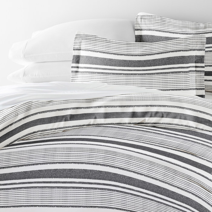 Striped Soft Duvet Cover Bedding Set - 18 Pattern Designs