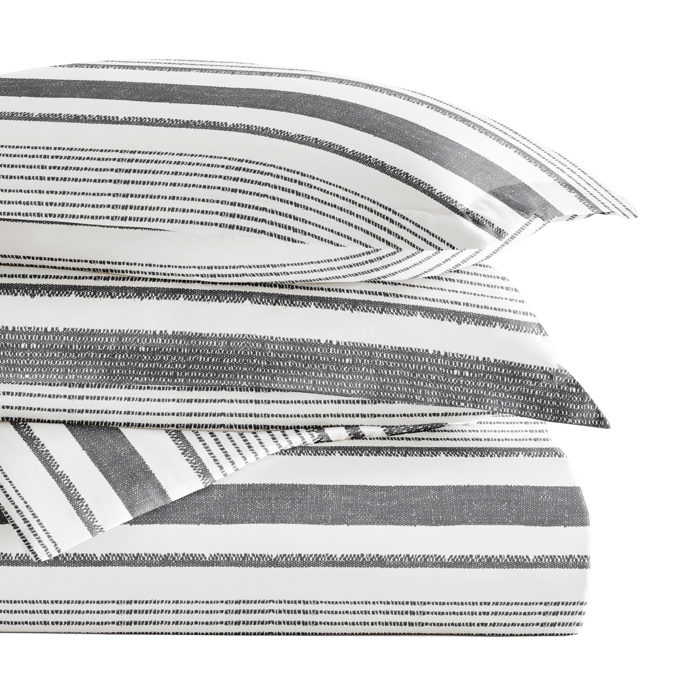 Striped Soft Duvet Cover Bedding Set - 18 Pattern Designs