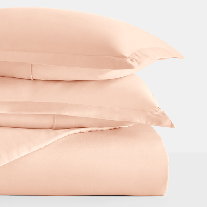 Duvet Cover Set Super Soft Microfiber Bedding in Solid Colors
