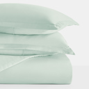 King Aqua Duvet Cover Set Super Soft Microfiber Bedding in Solid Colors