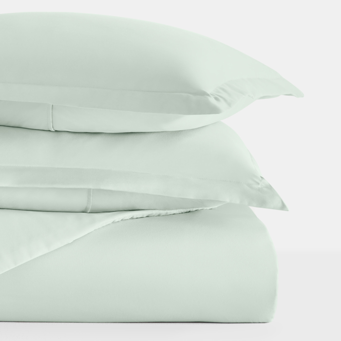 Duvet Cover Set Super Soft Microfiber Bedding in Solid Colors