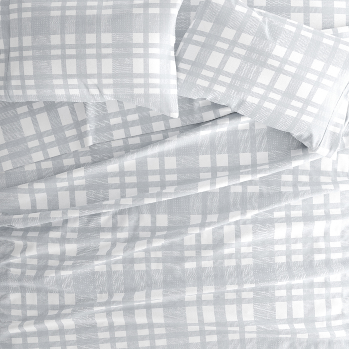 100% Cotton Flannel Sheet Set in Timeless Patterns