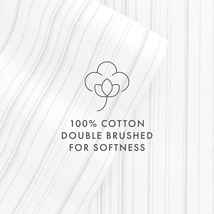 100% Cotton Flannel Sheet Set in Timeless Patterns