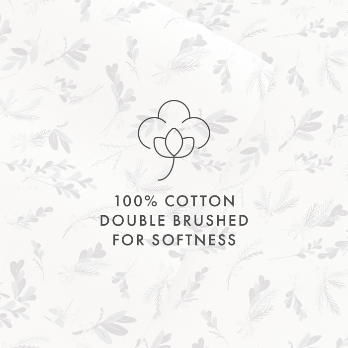 100% Cotton Flannel Sheet Set in Timeless Patterns