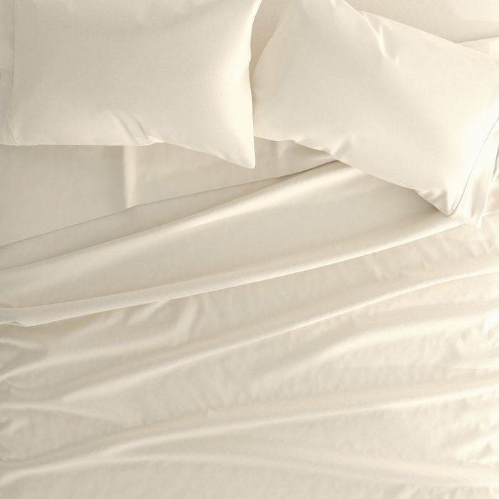 100% Cotton Flannel Sheet Set in Solid Colors