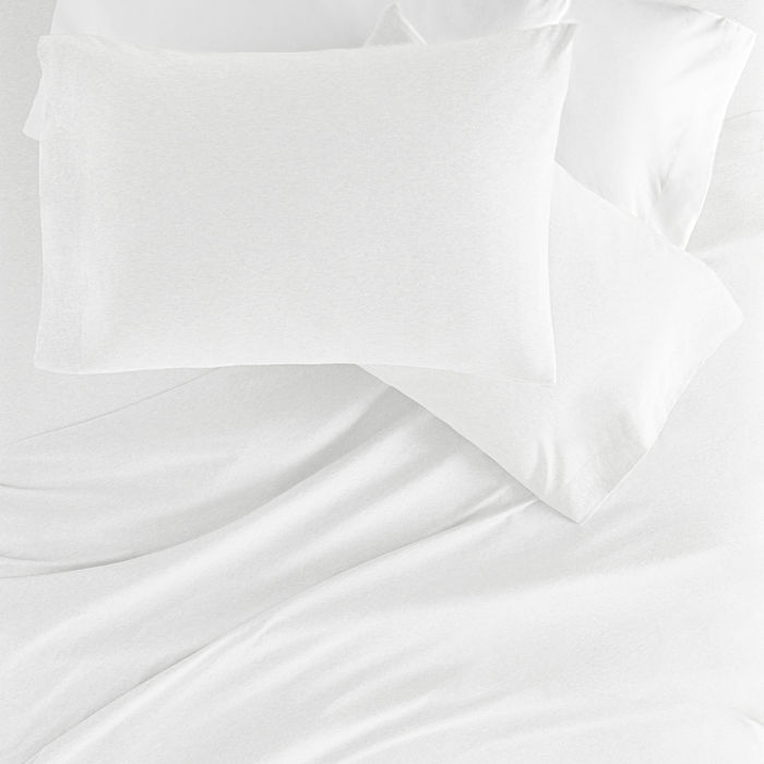 Jersey Knit Sheets - 100% Cotton - Ultra Soft - 4 Piece Sheet Set - Four Way Stretch