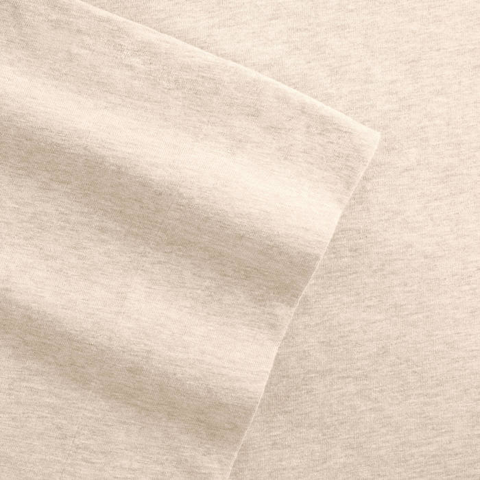 Jersey Knit Sheets - 100% Cotton - Ultra Soft - 4 Piece Sheet Set - Four Way Stretch