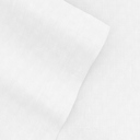 California King White Linen Bamboo-Blend Breathable Luxury Bed Sheet Set